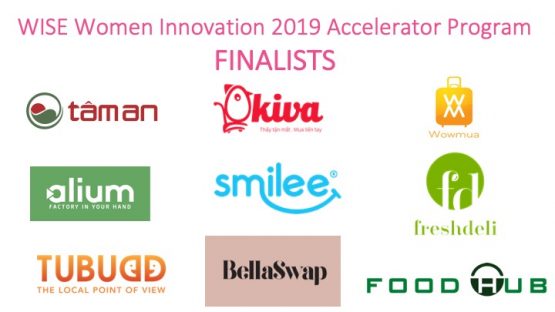 Top Finalists of WISE Women Innovation – Accelerator 2019