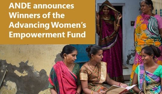 WISE is proud to be 1 of 8 winners under Advancing Women’s Empowerment Fund